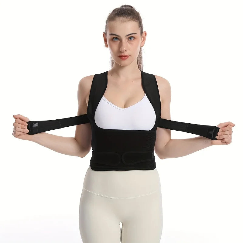 Marca(AC) Aura Curve- Corretor modelador de postura ajustável Femenino.