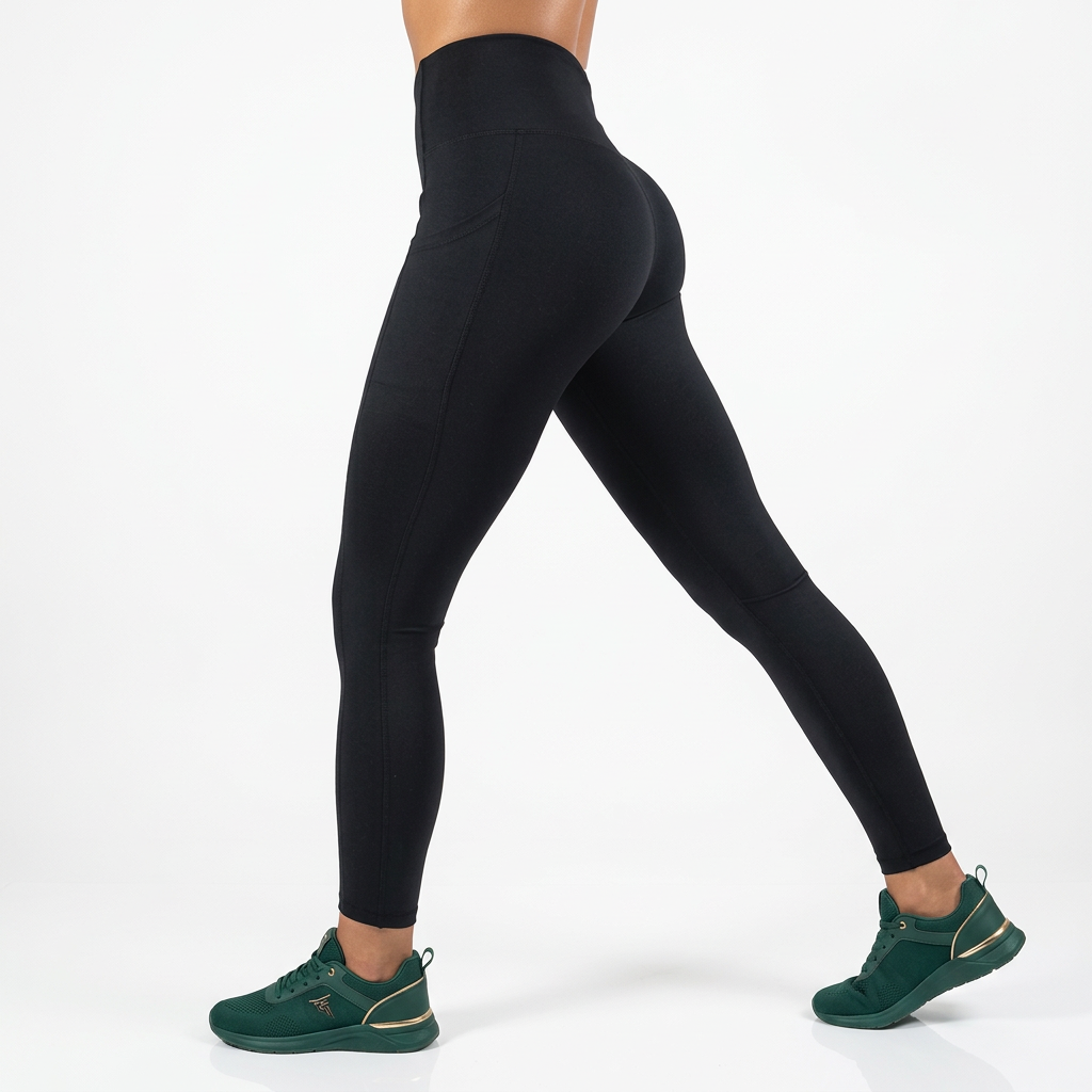 Marca(AC) Aura Curve-Leggings Fitness Femininas de Cintura Alta