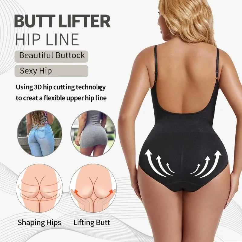 Marca(AC) Aura Curve-Body Modelador Feminino Sem Costuras
