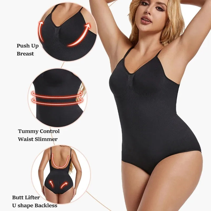 Marca(AC) Aura Curve-Body Modelador Feminino Sem Costuras