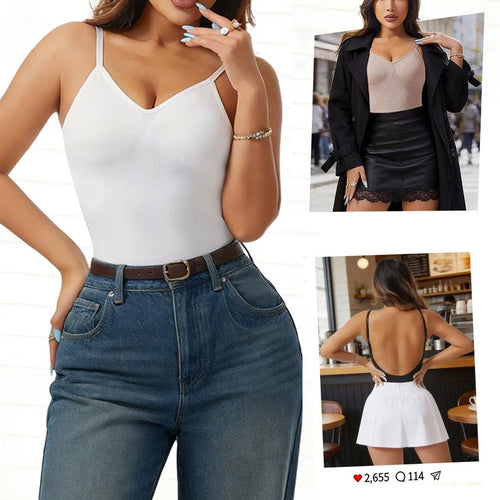 Marca (AC) Aura Curve-Body Modelador Feminino Sem Costuras