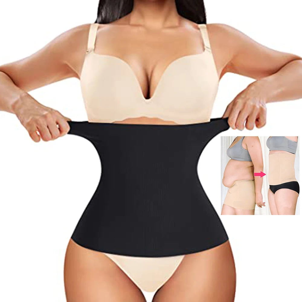 Marca (AC)- Aura Curve-Cinta modeladora feminina pós-parto, para emagrecimento da barriga.