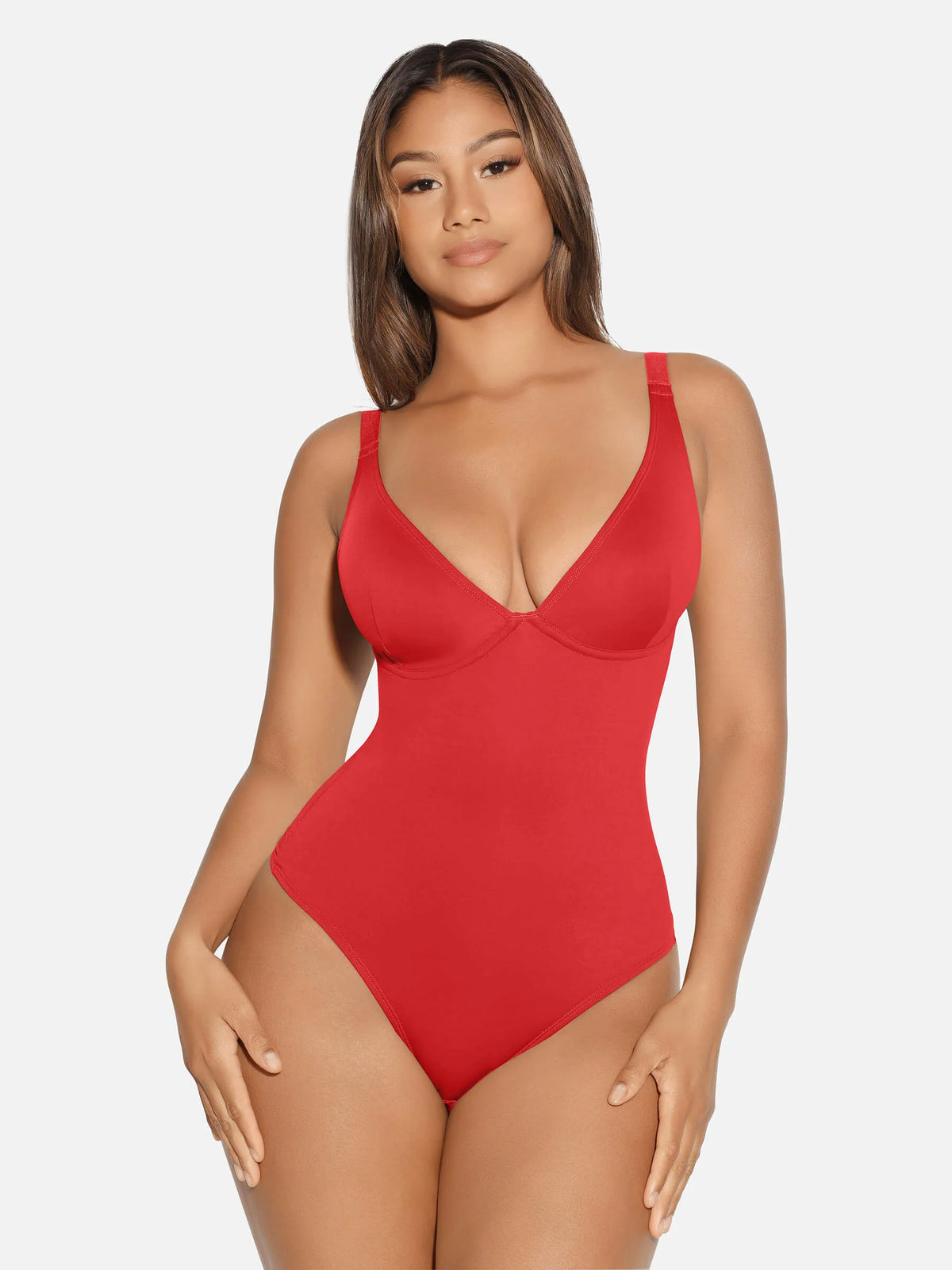 Marca(AC) Aura Curve-Modelador Corporal Sexy de Renda para Mulheres, Compressão Firme para Controle da Barriga, Roupa Íntima Modeladora